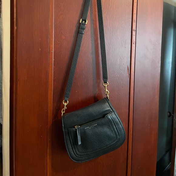 Marc Jacobs Bags Marc Jacobs Recruit Nomad Saddle Bag Pebble Black